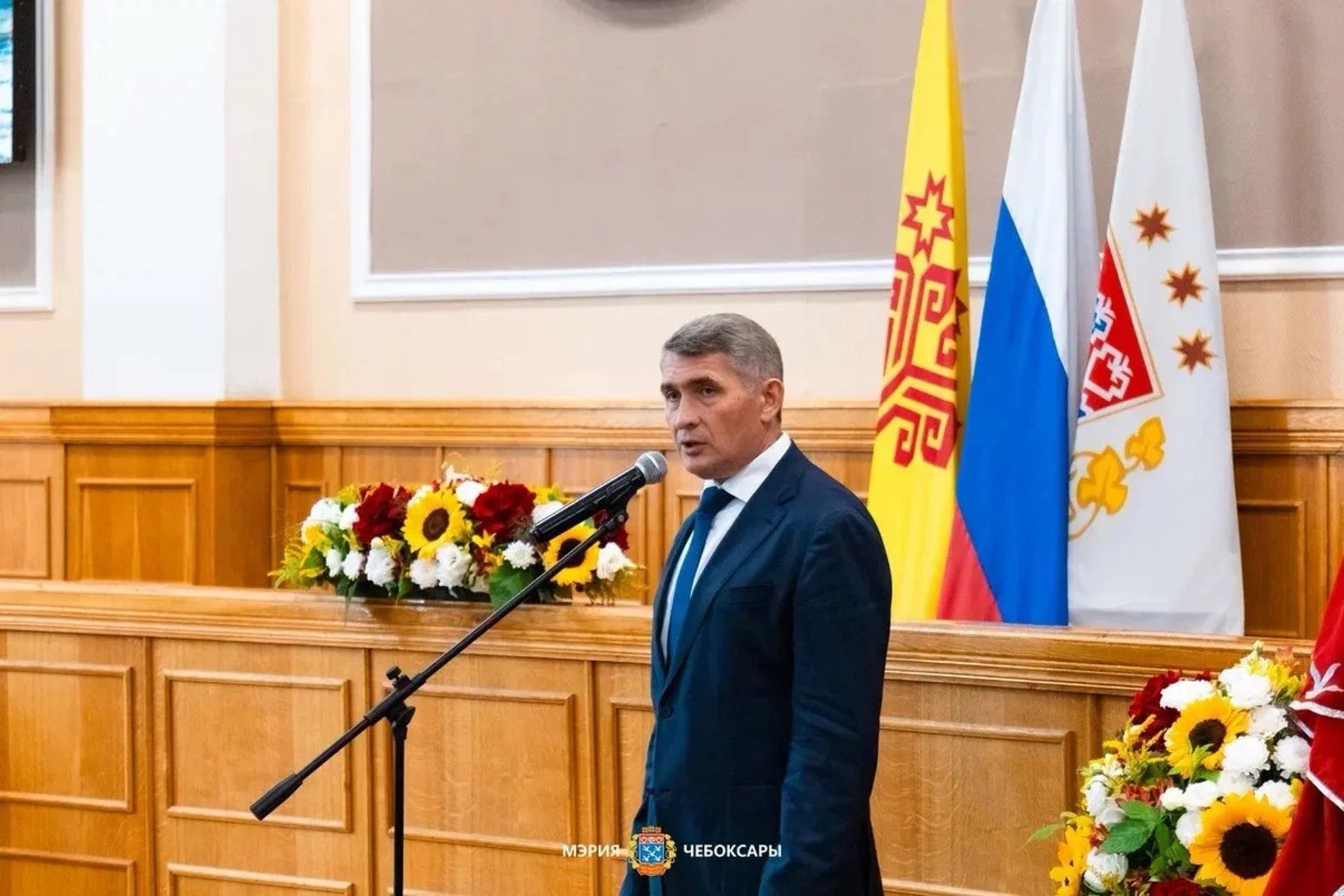 Момент награждения